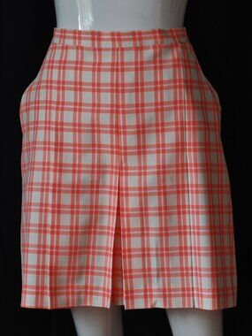 Original Miss Sun Valley By Morris Watkin 1960's Checked Skort - Canada